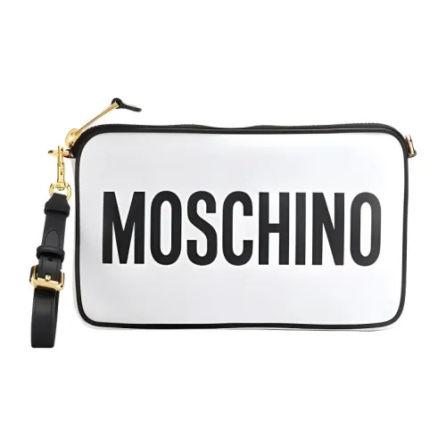 MOSCHINO Сумка через плечо из коровьей кожи сумка на плечо обычная женская белая