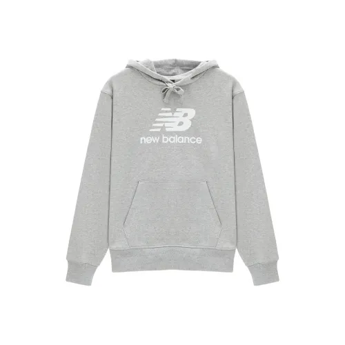 New Balance Светло-серый Унисекс Свитшоты