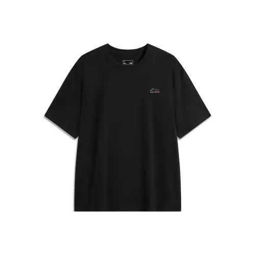 LINING Sports Fashion Collection Т-Рубашка Мужская Черная