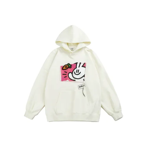 Guuka x AGAHO Свитшот Унисекс Кремовый Белый