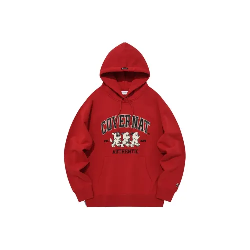 COVERNAT Красный Унисекс Свитшоты