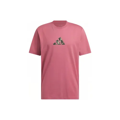Adidas Donovan Mitchell Розовый Мужской T-Рубашка