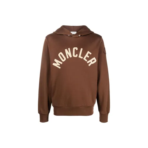 MONCLER FW22 Коричневый Мужской Свитшот