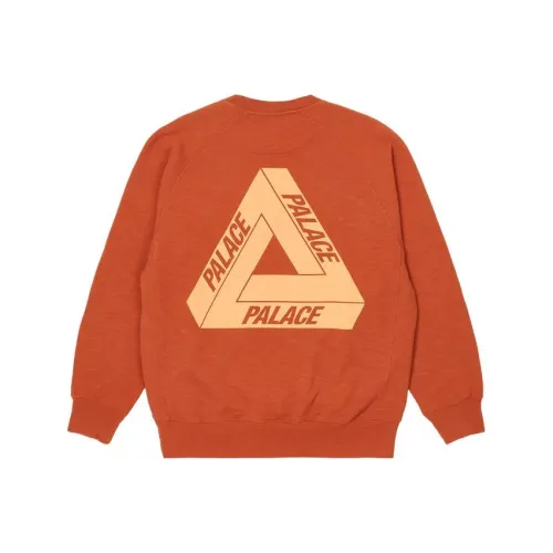 PALACE Orange Men's Sweatshirts