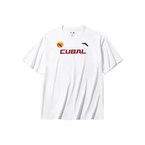 Anta Basketball Collection Pure White 1 Мужская T-рубашка