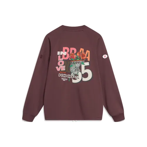 LINING Толстовка Унисекс Deep Purple Red