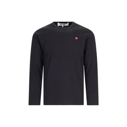 CDG Play Черные Мужские T-Рубашки