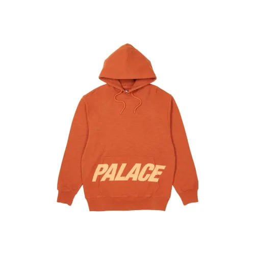 PALACE Orange Men's Sweatshirts