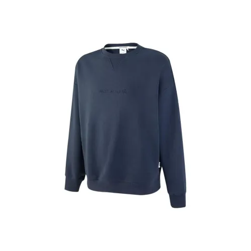 Puma Mmq Series Синий Унисекс Свитшоты