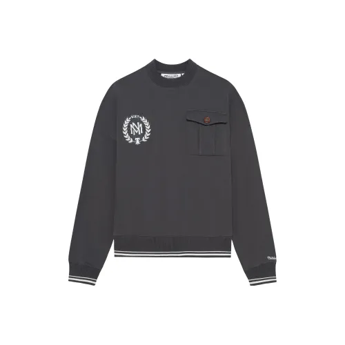 Mitchell Ness Черная Унисекс Толстовка