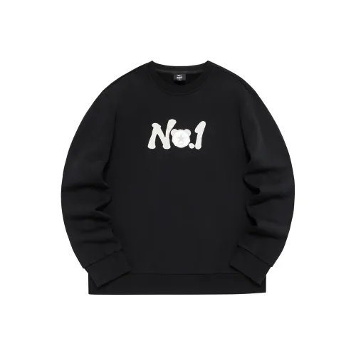 Erke Battery Panda Series Глубокий черный Мужские Свитшоты