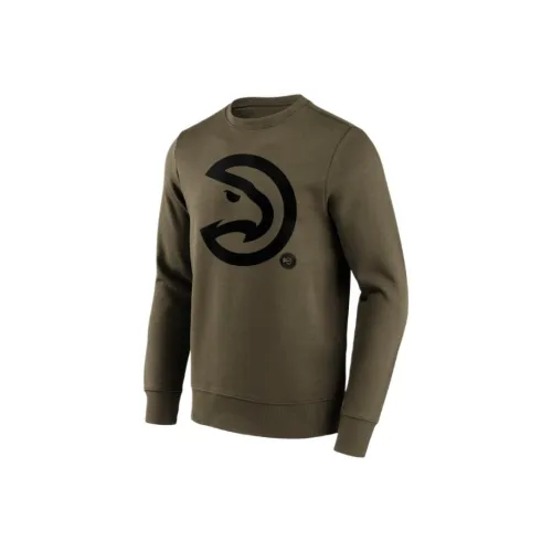 NBA Atlanta Hawks Fanatics T-Shirt Мужская Темно-Коричневая