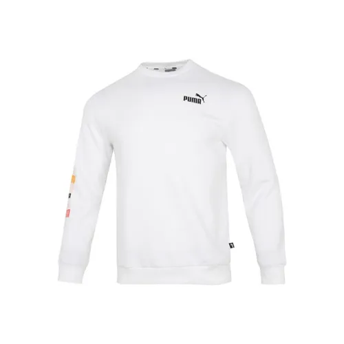PUMA ESS Белый Мужской Свитшот