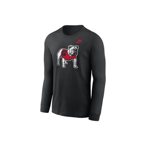 nike Georgia T Рубашка Мужская Черная