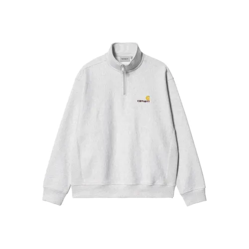 Carhartt WIP FW24 Серый Белый Мужские Толстовки
