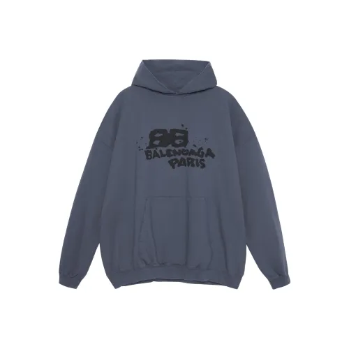 Balenciaga SS23 Свитшот Мужской Синий