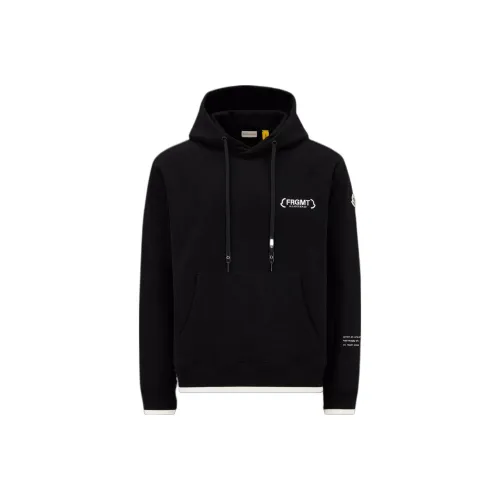 Moncler Черный Унисекс Свитшоты