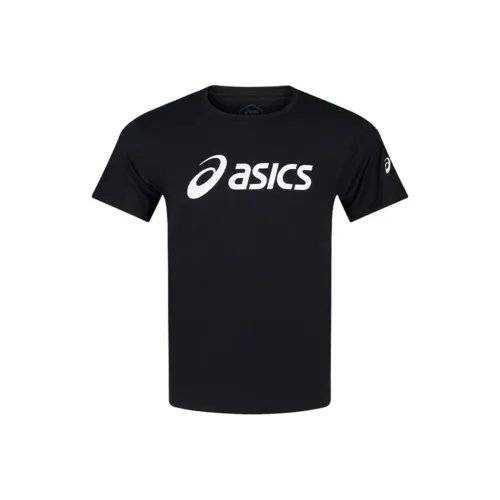 Asics Мужская беговая Черная мужская футболка