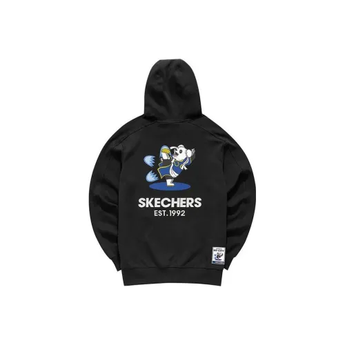 Skechers Темно-черный/002K Унисекс Свитшоты