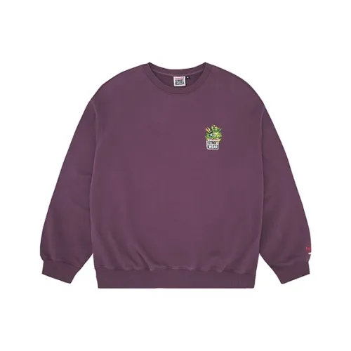 Vision Street Wear x Crosswave Свитшот Унисекс Серый Фиолетовый