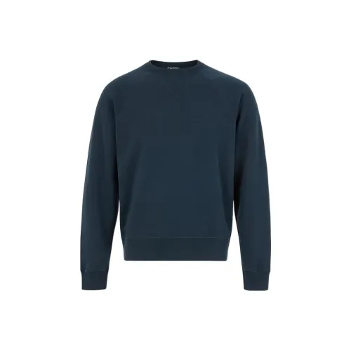 TOM FORD Синий Мужской Свитшот