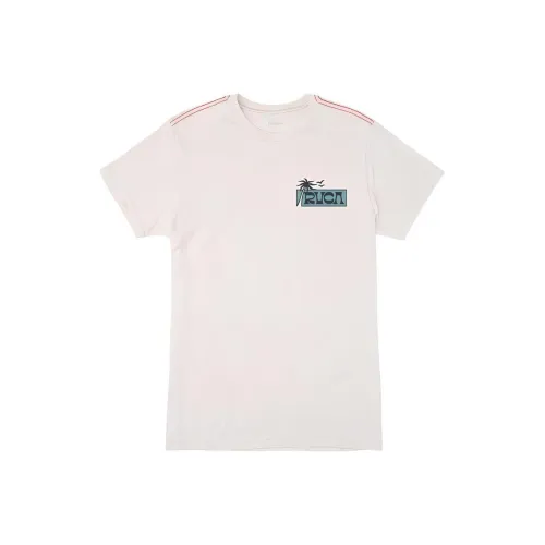 RVCA Винтажный Белый Мужская Футболка