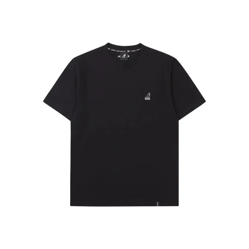 KANGOL Черная унисекс футболка