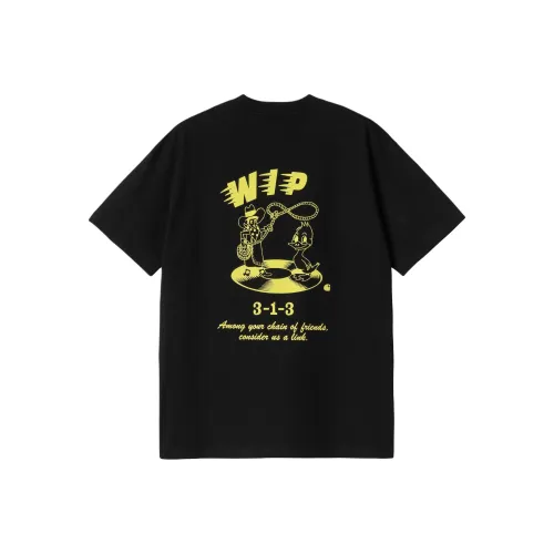 Carhartt WIP FW24 Черные Мужские T-Рубашки