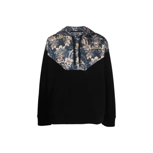 VERSACE JEANS COUTURE Черные Мужские Свитшоты