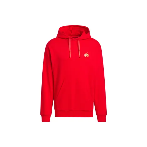 Adidas FW23 Толстовка Мужская Светло-Красная