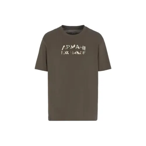 ARMANI EXCHANGEAE T Рубашка Мужская Кофейного Цвета