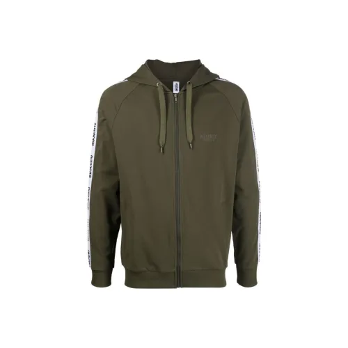 MOSCHINO Армейский зеленый Мужские Свитшоты