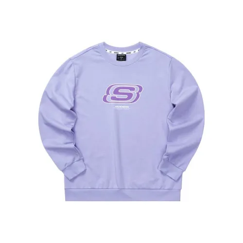 Skechers Сладкий лавандовый Унисекс Свитшоты