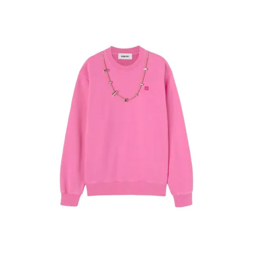 AMBUSH Розовый Унисекс Свитшоты