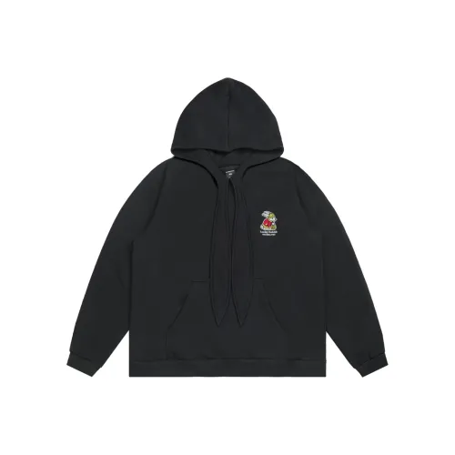 WAYNEXZAVIER С капюшоном свободный крой большой размер худи унисекс