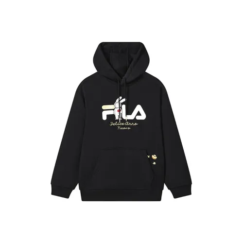 FILA CNY x Buer Rabbit Глубокий черный Унисекс Свитшоты