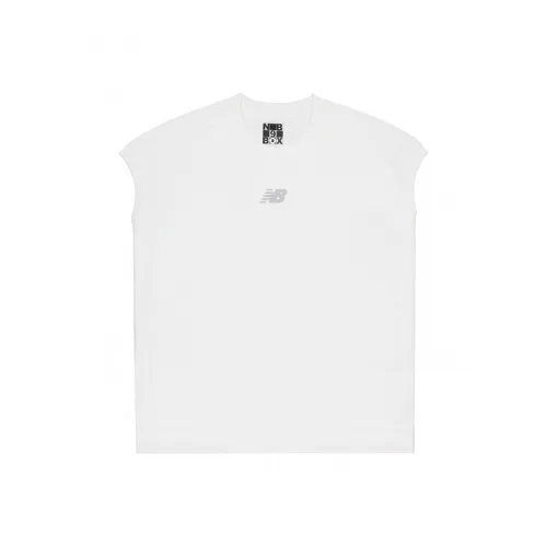 New Balance совместный бренд New Balance SS23 9BOX Series T-рубашка унисекс белая