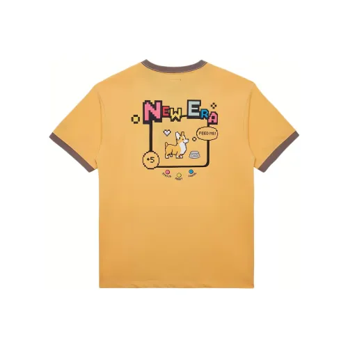 New Era Желтая Унисекс Футболка