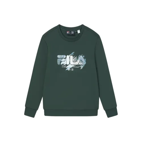 FILA Толстовка Мужская Темный Бамбук Изумруд