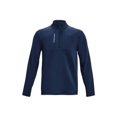 Under Armour Темно-синий Синий Мужской Свитшот