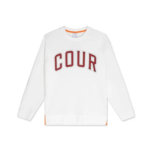 COURTMAN Белый Унисекс Толстовки