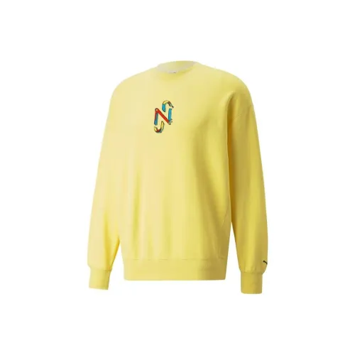 PUMA X Njr Series Желтый Мужской Свитшот