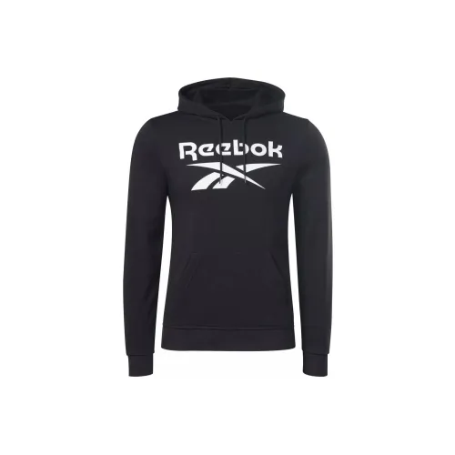 Reebok RI FT Big Logo OTH HOOD Sweatshirt Men's Black