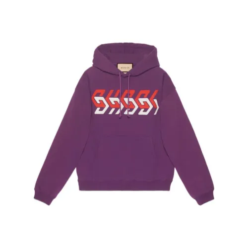 GUCCI Фиолетовый Мужской Свитшот