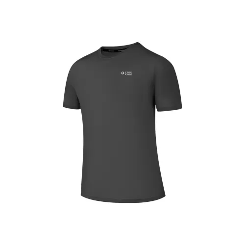 QIAODAN T-Shirt Унисекс Железо Серый