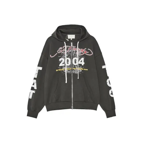 Ed Hardy Темный Мраморный E1PCM071 Мужские Толстовки