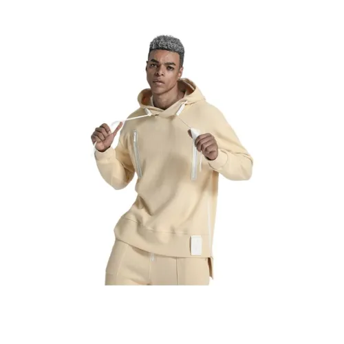 NORVINCY Разобранный стиль Split Hem Ласточкин хвост Повседневный свитшот Унисекс