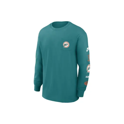 Nike Карман Зеленый Мужской T-Рубашка