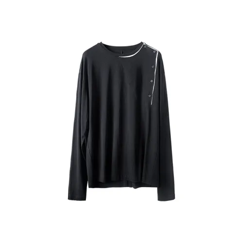 HUANXIANGZHE T-Shirt Унисекс Черный