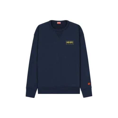 KENZO Boke Flower Series Midnight Blue Мужские Свитшоты